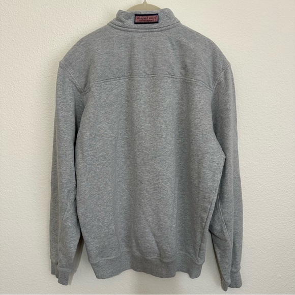 Vineyard Vines Baylor Bears Quarter Zip Pullover Men's‎ Small Gray Sweatshirt - Picture 7 of 10
